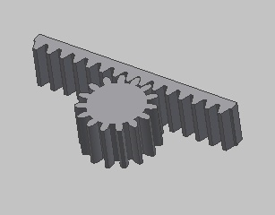 Spur gear - Gear Rack