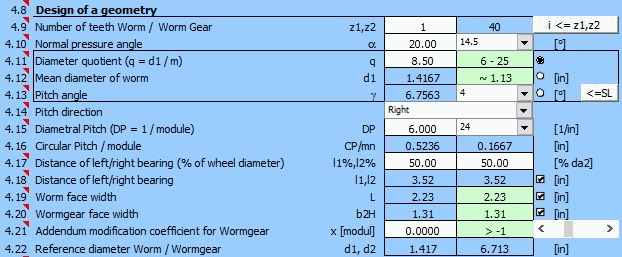 Worm Gear Geometry and Design Worm Gear Geometry and Design
